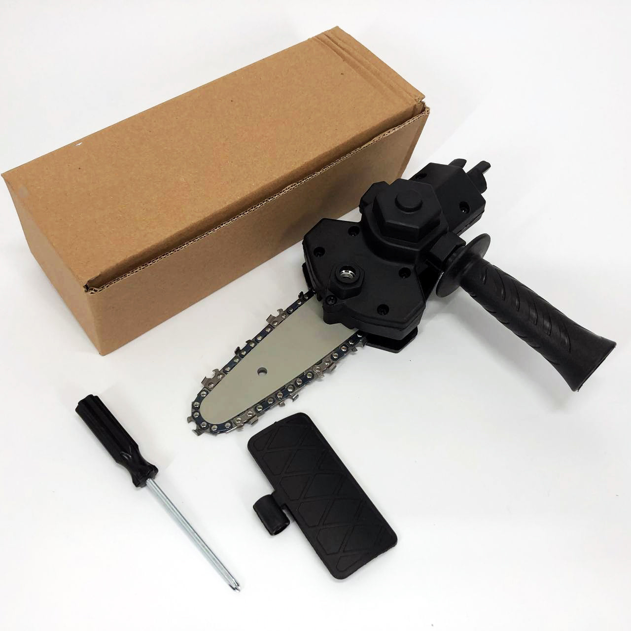 Насадка цепная пила 4 дюйма (10см) для дрели или шуруповерта