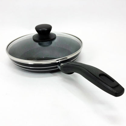 Сковорода с крышкой и антипригарным покрытием UNIQUE UN-5162 20 см, Сковорода фирменная для приготовления