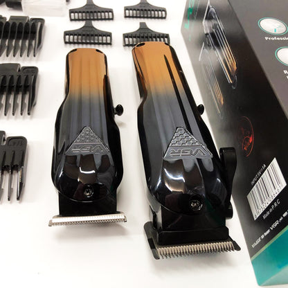 Комплект VGR 2 в 1 V-646 аккумуляторная машинка для стрижки и триммер