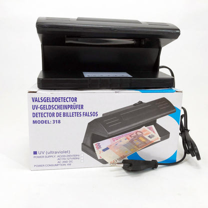 Детектор валют ультрафиолетовый Counterfeit Money Detector UV Ultraviolet Light 318