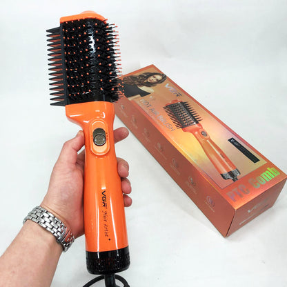 Фен стайлер для укладки и завивки волос VGR V-497. Цвет: оранжевый