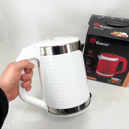 Электрочайник Domotec MS-5027 2.2 л 2000 Вт. Цвет: белый
