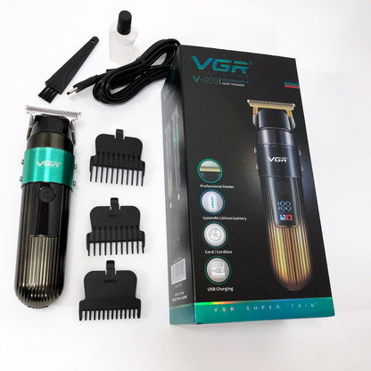 Машинка для стрижки волос VGR V-929 аккумуляторная, Машинка для стрижки волос домашняя
