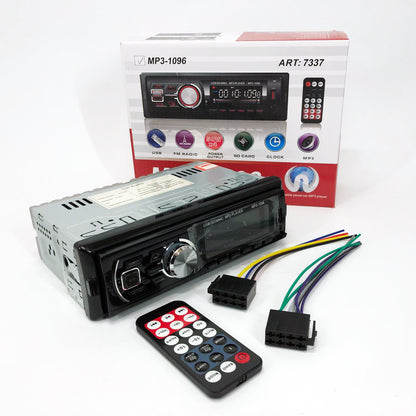 Автомагнитола MP3-1096 BT ISO со съемной панелью 4х50W, Магнитофон для машины авто автомобиля