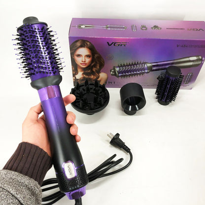 Фен-щітка стайлер VGR V-484 4 в 1. Колір: фіолетовий