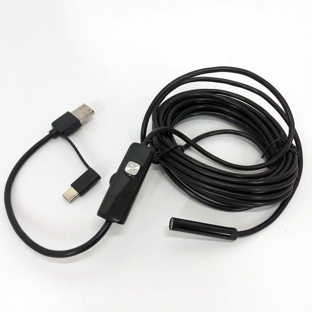 Usb камера эндоскоп, Usb эндоскоп для андроид, Автомобильный эндоскоп с поворотной камерой