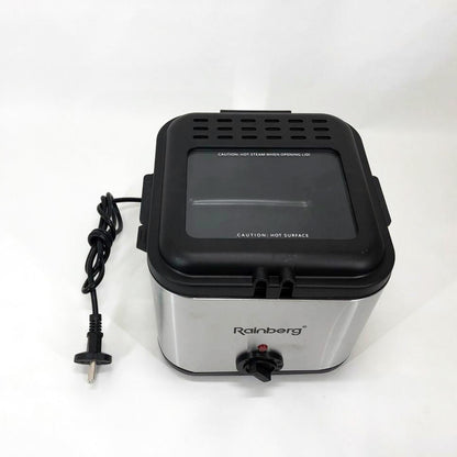 Фритюрница для дома Rainberg RB-2219 с терморегулятором и съемной чашей электрофритюрница мини фритюрница