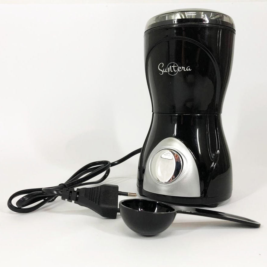 Кофемолка Suntera SCG-601B 200 Вт, кофемолка мощная, кофемолка електрична, измельчитель кофейных зерен
