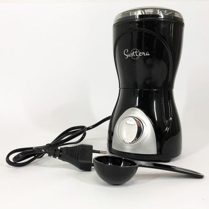 Кофемолка Suntera SCG-601B 200 Вт, кофемолка мощная, кофемолка електрична, измельчитель кофейных зерен