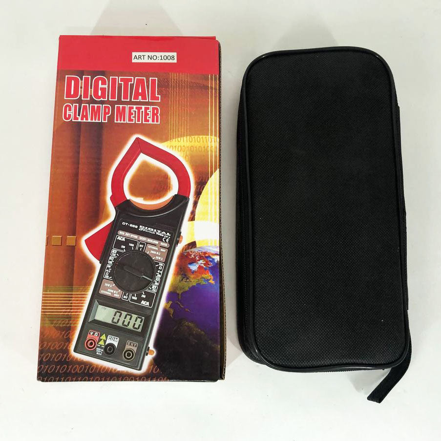 Цифровой Мультиметр DT 266C DIGITAL Токовые клещи мультитестер тестер, Тестер для электрика