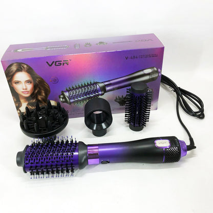 Фен-щітка стайлер VGR V-484 4 в 1. Колір: фіолетовий