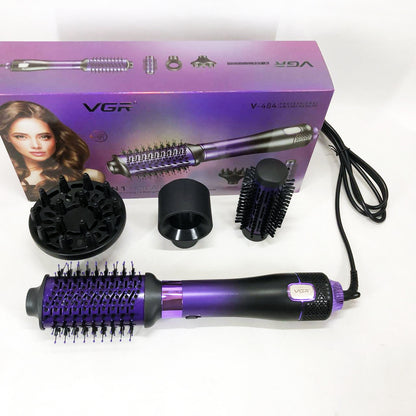 Фен-щітка стайлер VGR V-484 4 в 1. Колір: фіолетовий