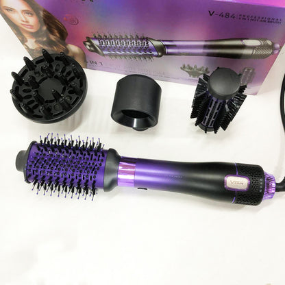 Фен-щітка стайлер VGR V-484 4 в 1. Колір: фіолетовий