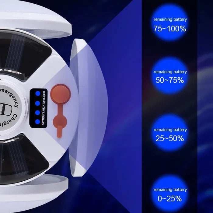 Фонарь Лампа для кемпинга аккумуляторная BL-2029 + SOLAR на солнечной батарее кемпинговый складной фонарь