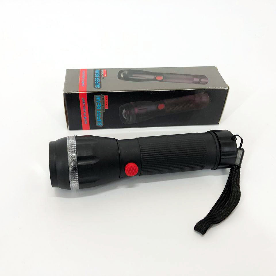 Ручний ліхтарик на батарейках (3хААА) з функцією зуму, кишеньковий міні ліхтар лід ліхтар переносний гарний