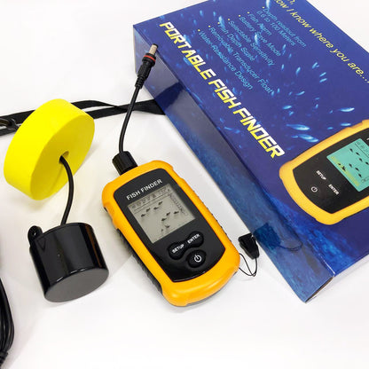 Эхолот портативный Fish Finder до 100м сонар портативный универсальный