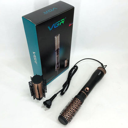 Фен расческа VGR V-559 для завивки и сушки волос керамическое покрытие 2 скорости 2 насадки