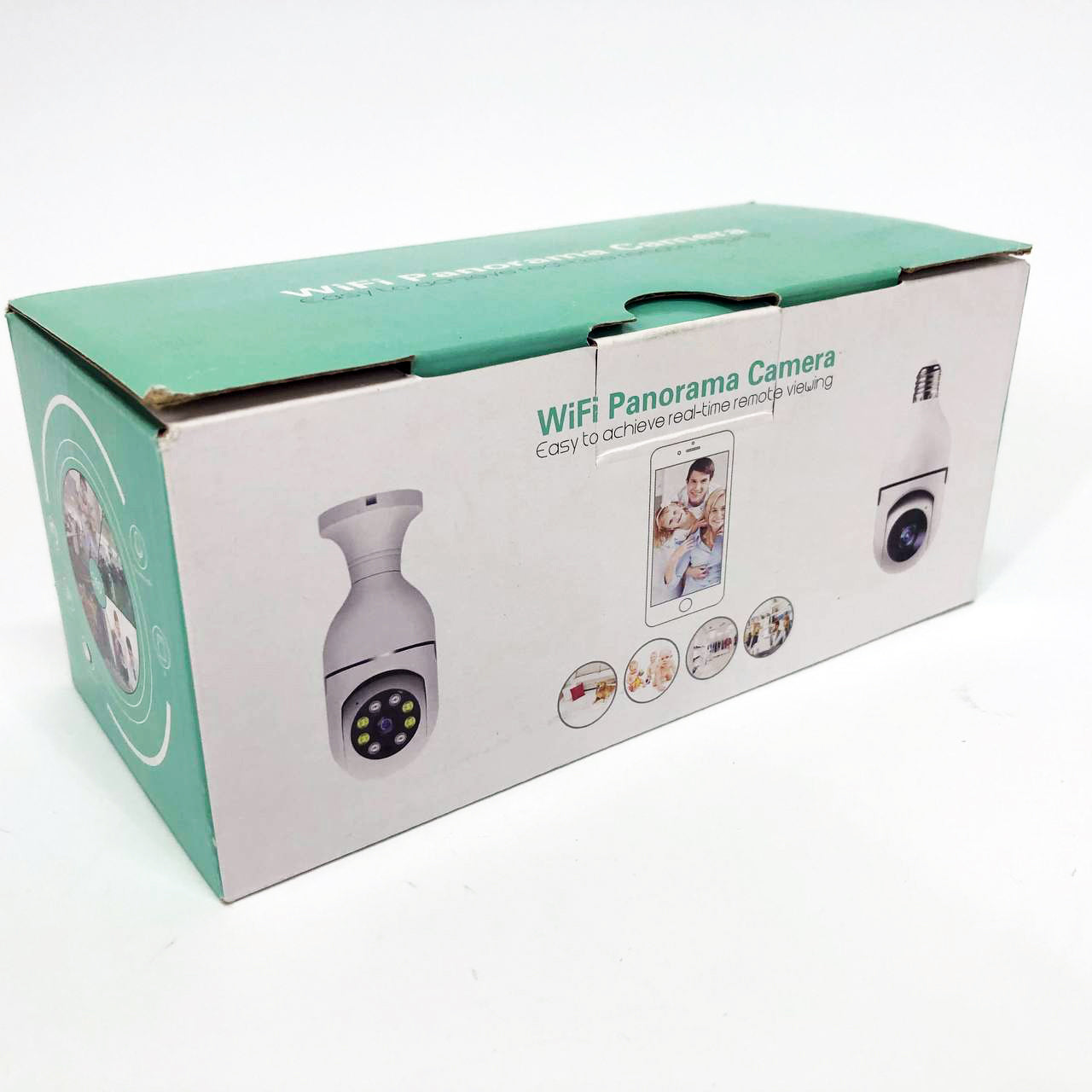 Камера видеонаблюдения лампочка CAM L1 E27 WIFI IP 360/90 поворотная