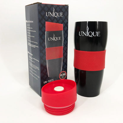 Термокружка UNIQUE UN-1073 0.38 л Термокружка для школьников, Качественный семейный термос. Цвет: красный