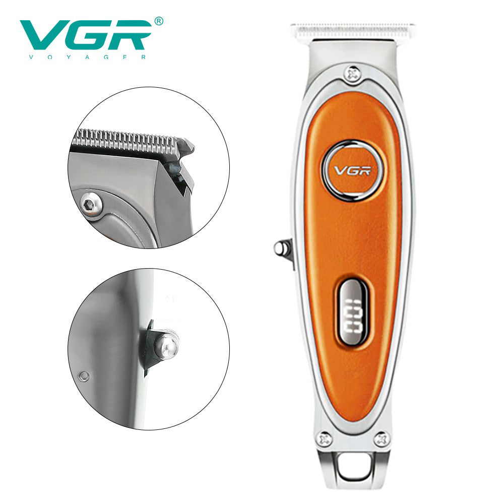 Триммер VGR V-263 BLACK. Цвет: оранжевый