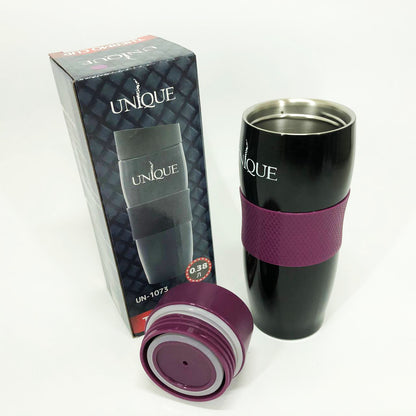 Термокружка UNIQUE UN-1073 0.38 л, Путешественнический термос, Фляга для пикника. Цвет: фиолетовый