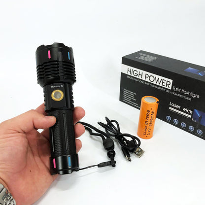 Фонарь X-BALOG FLUORESCENCE G671/G25 PM30-TG, Сверхмощный фонарик, Яркий фонарик, Качественный фонарик