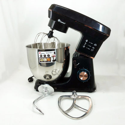 Настольный миксер-тестомес планетарный Domotec R 6673 12 л, Планетарный комбайн Стационарный для дома