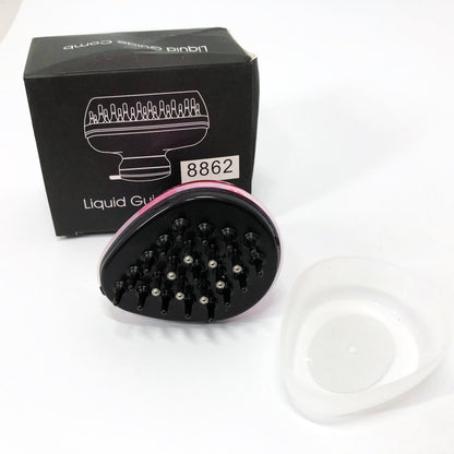 Расческа для ухода за волосами, массажный аппликатор для лечебных масел 30мл