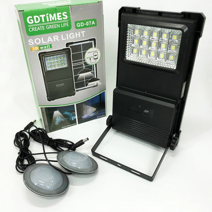 Солнечная станция портативная GDLITE GD-07А с солнечной панелью и функцией Power Bank