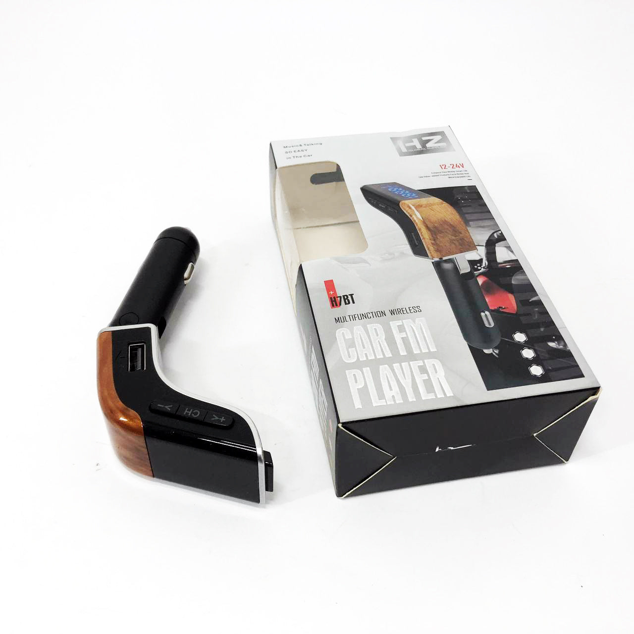 Автомобильный трансмиттер/модулятор универсальный H7 BT, Качественный модулятор для автомобиля