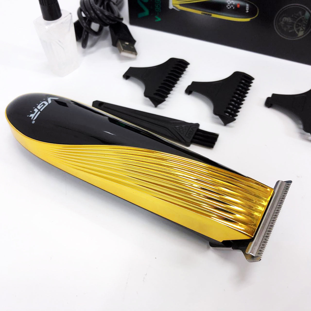 Машинка для стрижки аккумуляторная VGR V-959 триммер для волос и бороды