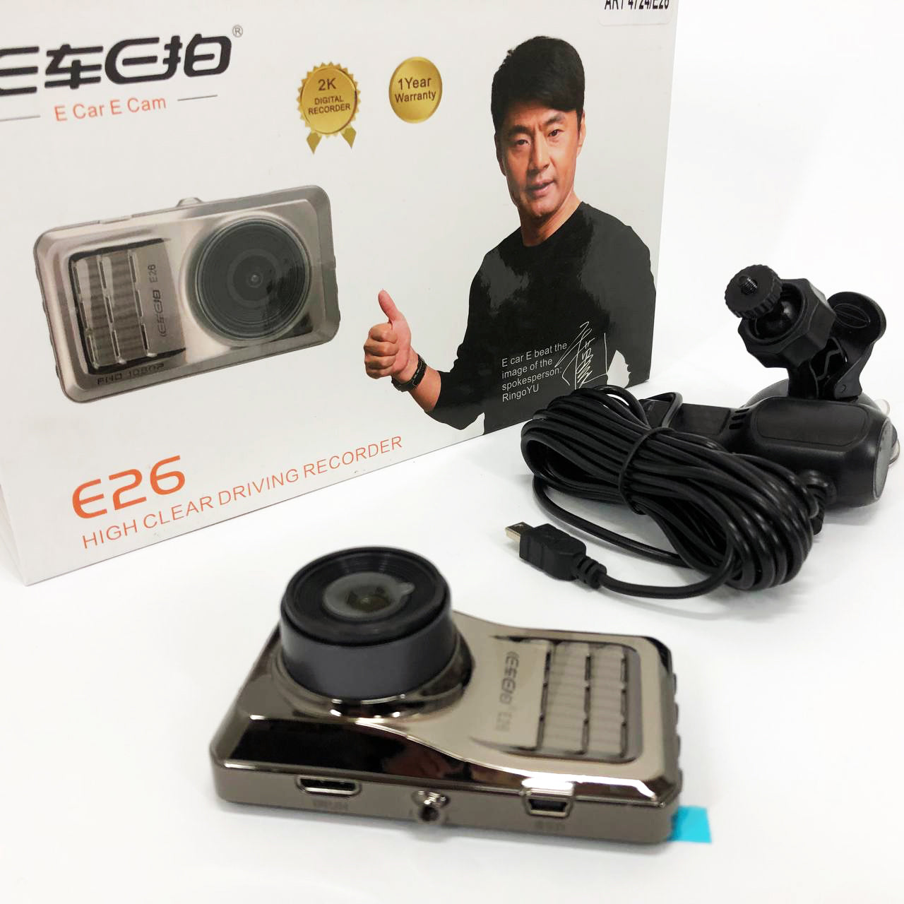 Автомобильный видеорегистратор DVR E26 1080p, Устройство для автомобиля с видеорегистратором