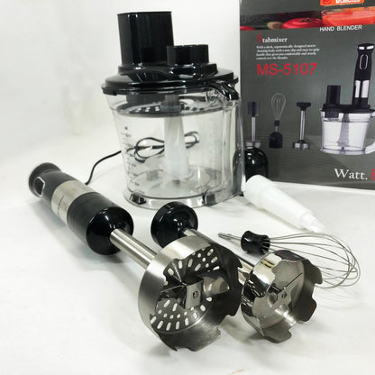 Блендер погружной многофункциональный 6 в 1 Domotec MS-5107 800 Вт, Мощный блендер для дома