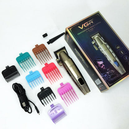 Аккумуляторная машинка для стрижки VGR V-036