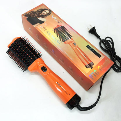 Фен стайлер для укладки и завивки волос VGR V-497. Цвет: оранжевый