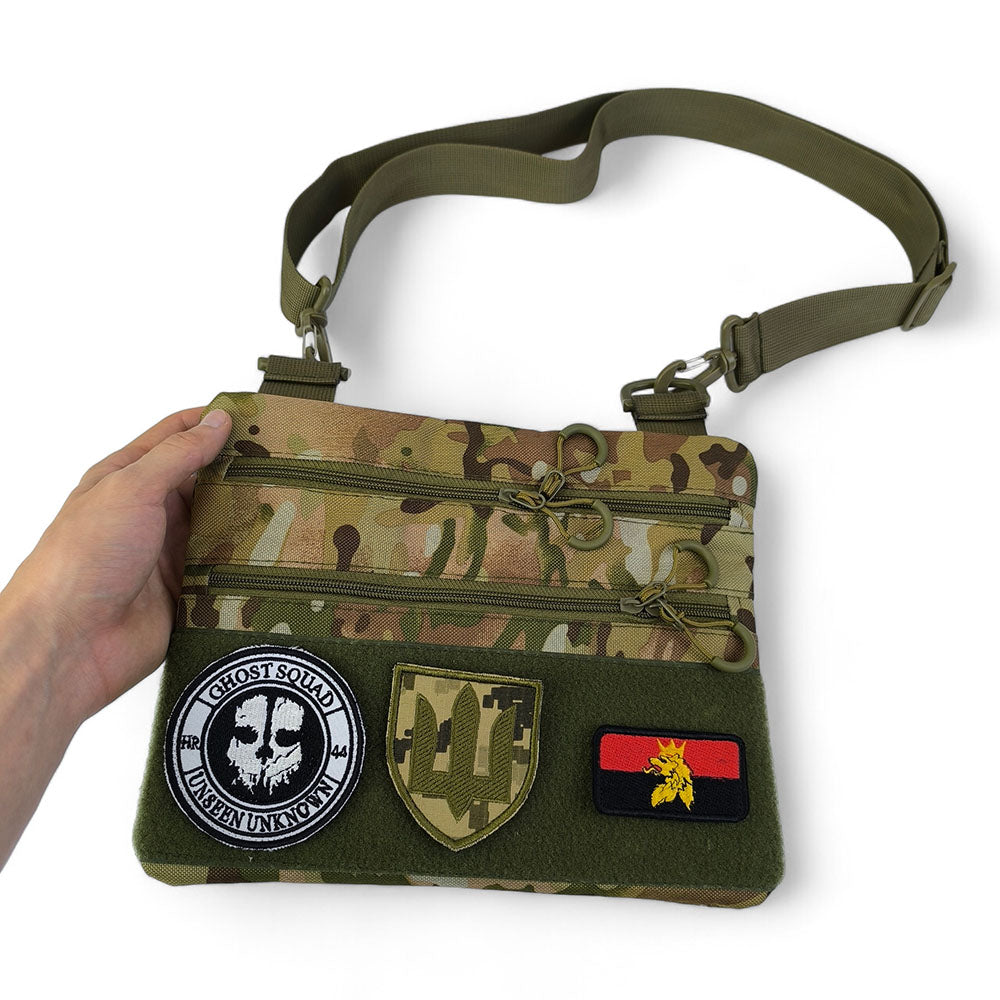 Мужская сумка-слинг тактическая, Рюкзак военный сумка тактическая, нагрудная сумка мужская тактическая