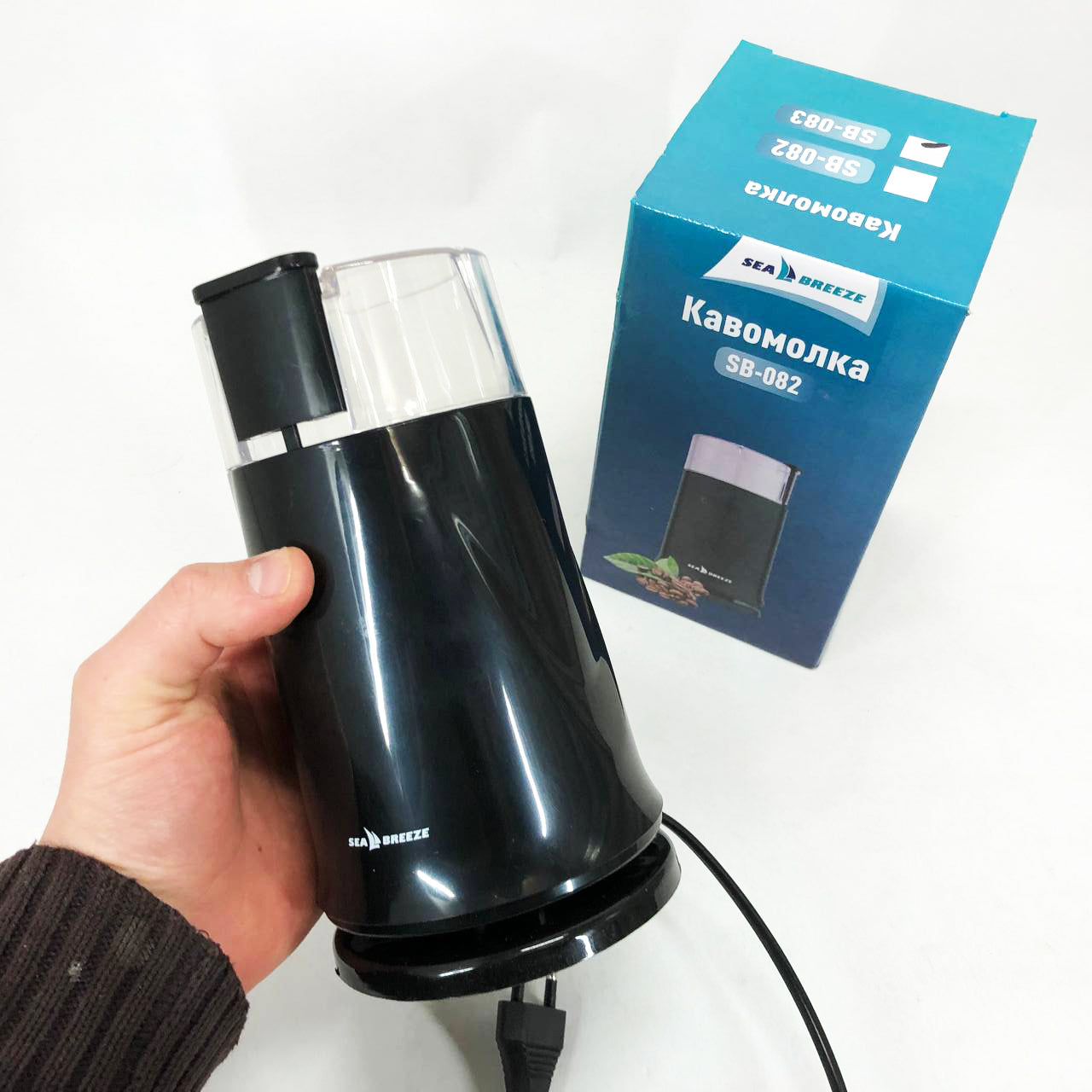 Кофемолка SeaBreeze SB-083, 200 Вт