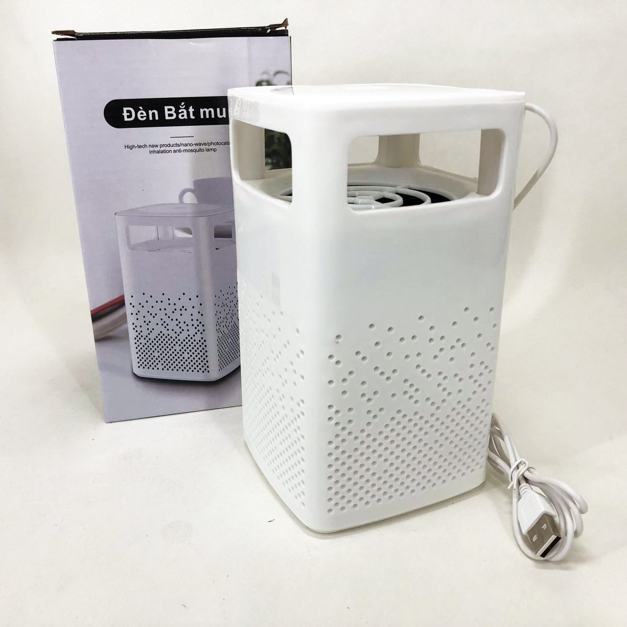 Лампа от комаров USB Bug Zapper Fly. Цвет: белый