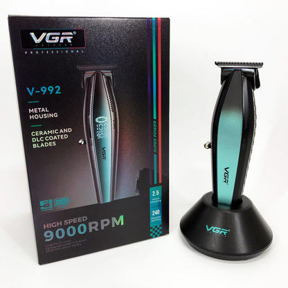 Машинка для стрижки волос с мощным мотором XPRO VGR V-992 с насадками 1-2-3 мм