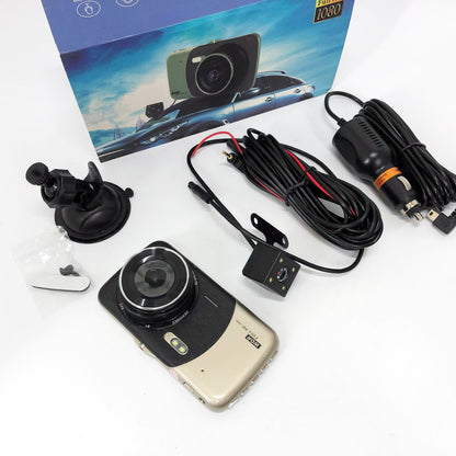 Автомобильный видеорегистратор X600 LCD 4 Angel Lens камеры 1080P Full HD TF