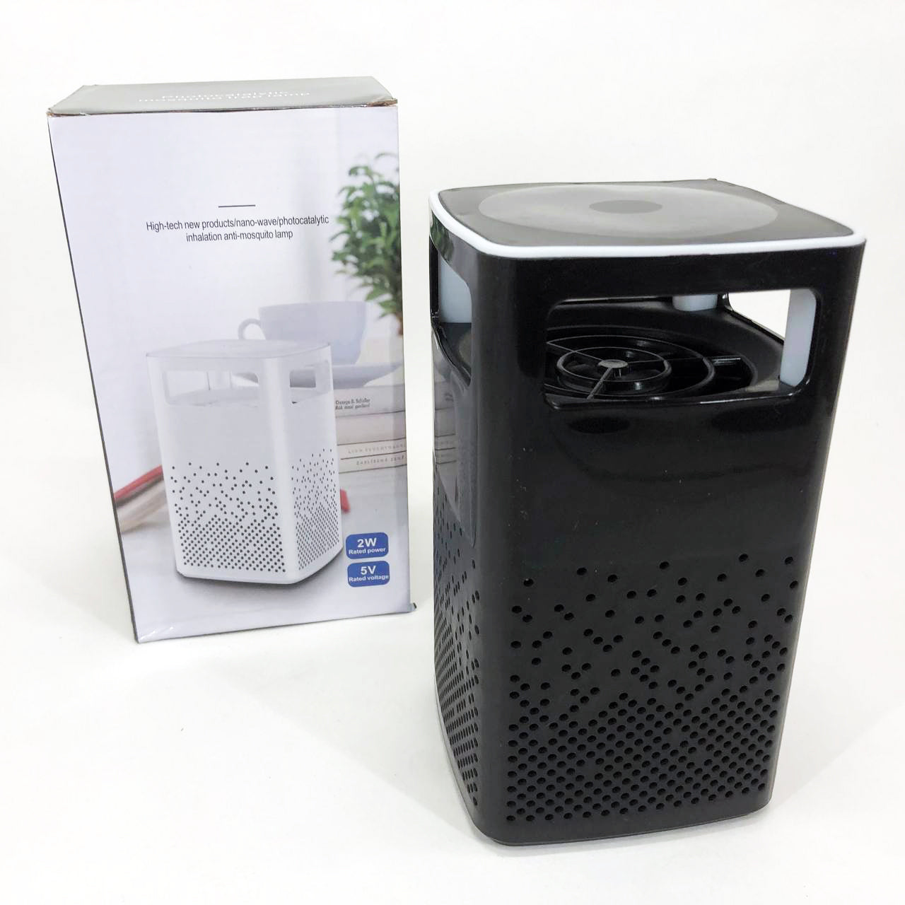 Лампа от комаров USB Bug Zapper Fly. Цвет: черный