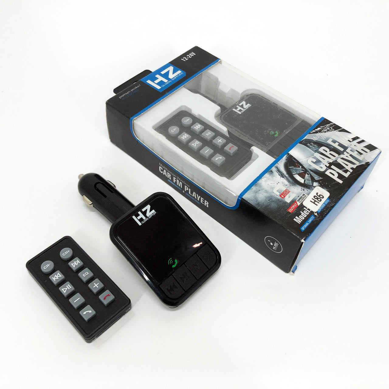 Трансмиттер/модулятор H86BT, FM модулятор с bluetooth, Fm трансмиттер в машину, Качественный фм модулятор