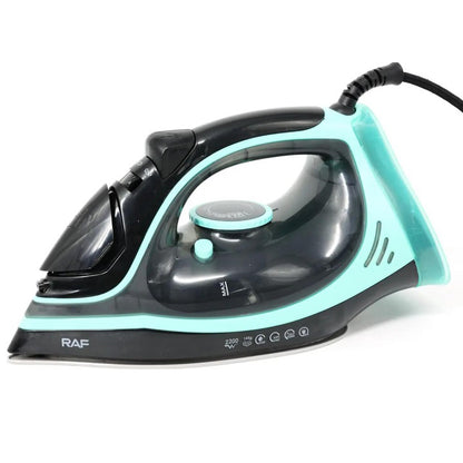 Утюг паровой RAF R.1250 с керамической подошвой и функцией самоочистки 2200 Вт. Цвет: синий