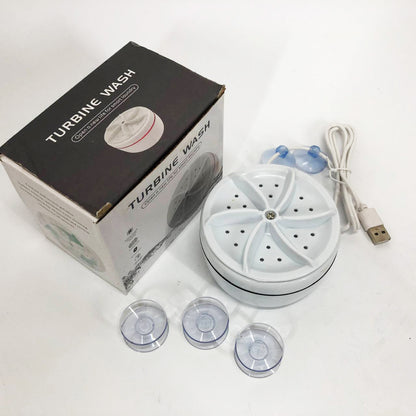 Портативная ультразвуковая стиральная машина мини машинка для стирки белья usb, Малогабаритная машина