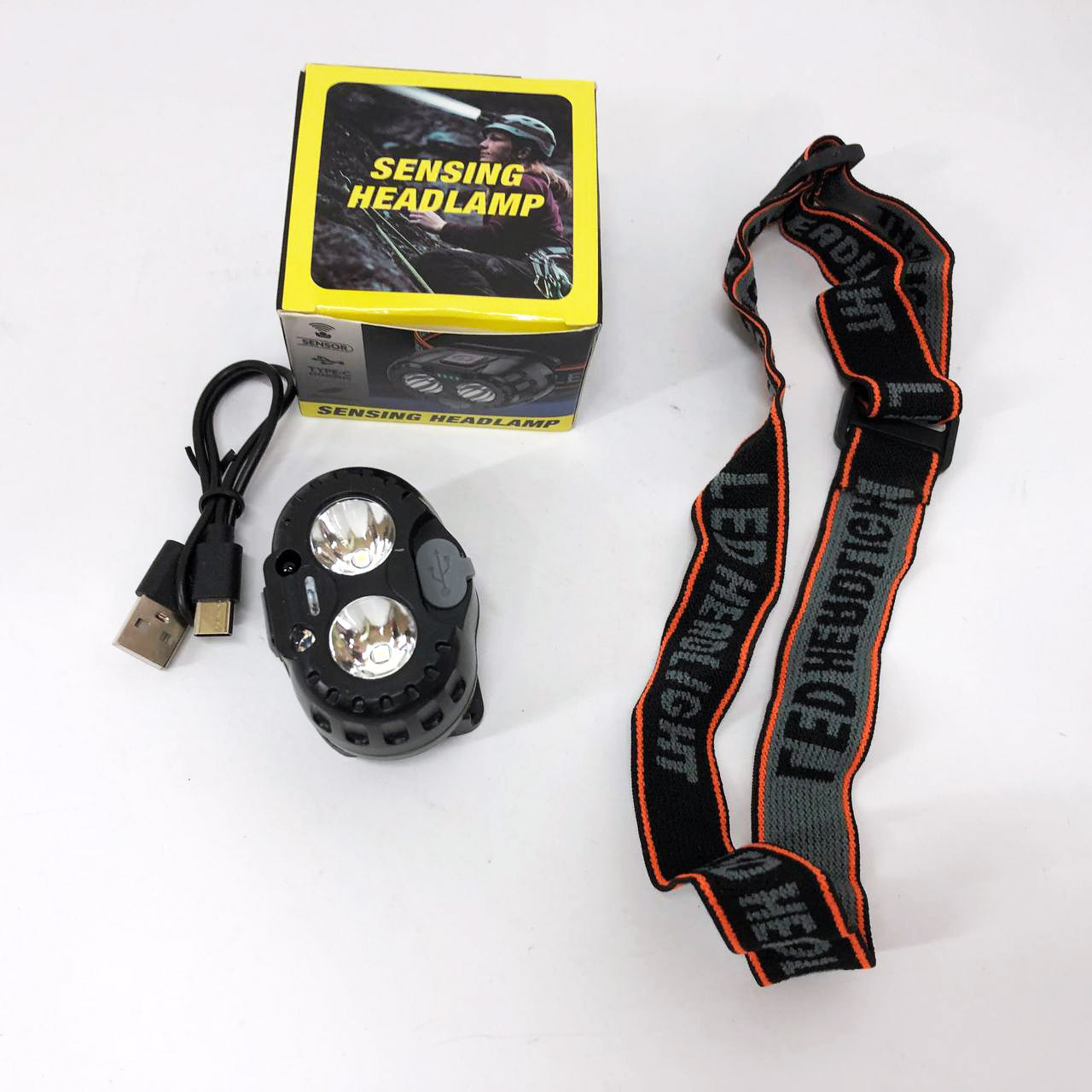 Фонарь налобный Bailong 666-2 XPL, Мощный фонарь на голову, Наголовный фонарь, Надежный налобный фонарь