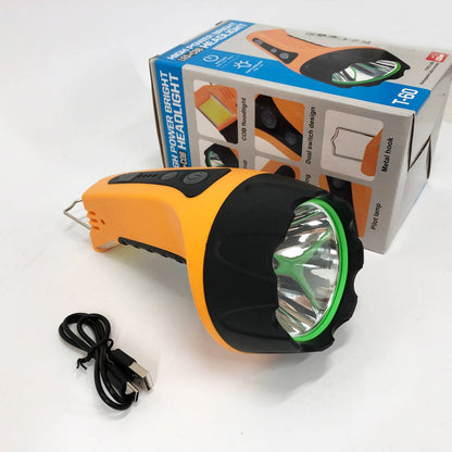 Фонарь ручной T60-3W-COB с крюком, Освещение для кемпинга, Лампа для кемпинга подвесная аккумуляторная