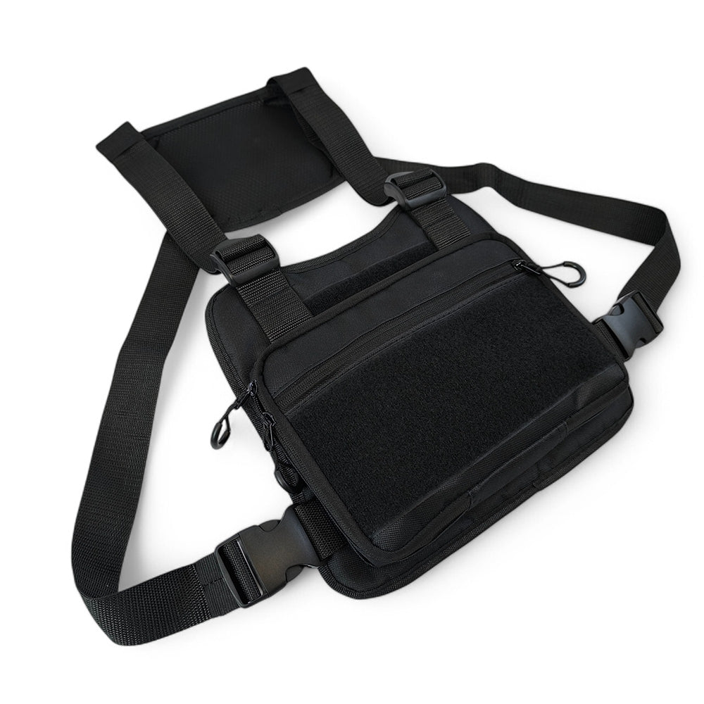 Тактична сумка нагрудна з патч-панеллю, чоловіча розвантажувальна сумка, розвантаження жилет