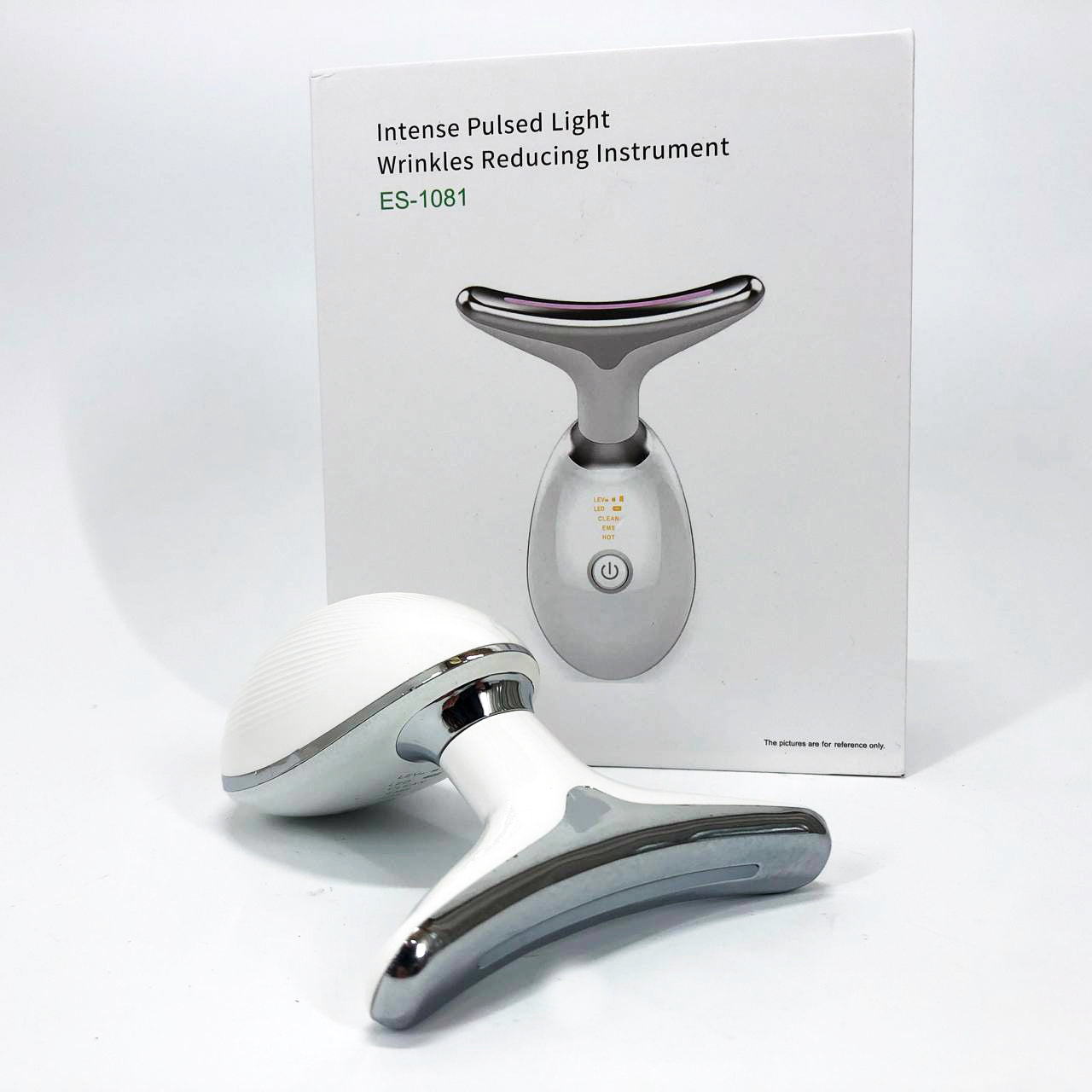 Аппарат для микротоковой терапии для лифтинга лица и шеи ES-1081 микротоковый массажер