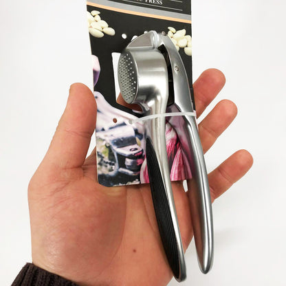 Пресс для чеснока чеснокодавка ручная металлическая