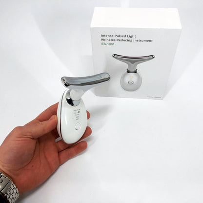 Аппарат для микротоковой терапии для лифтинга лица и шеи ES-1081 микротоковый массажер